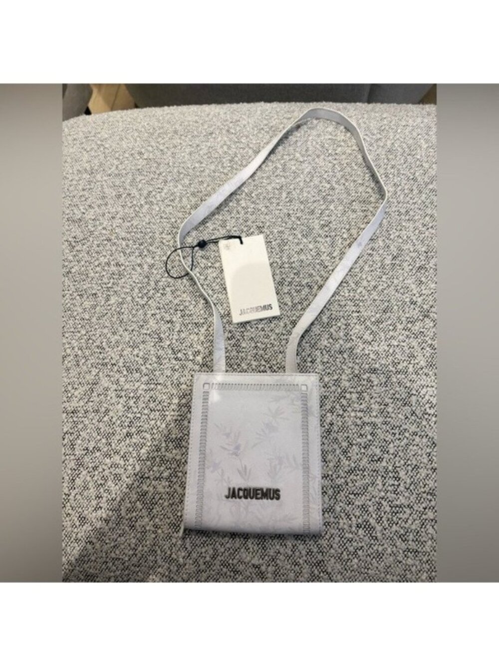 ‼️RARE FIND‼️ Jacquemus Le Gadjo wallet- in pattern called “Rosemary”